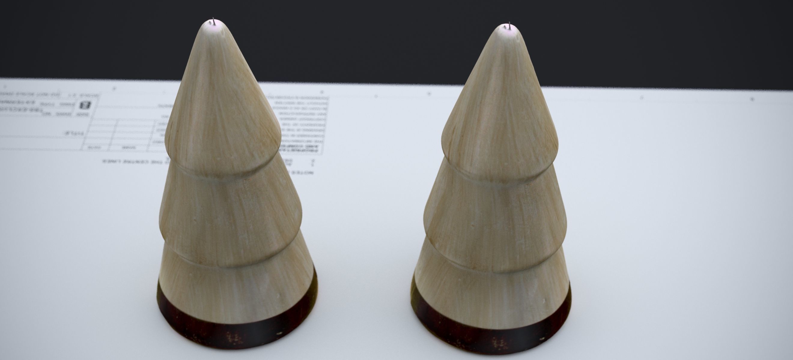 CHRISTMAS TREE FAUX DECOR 2024 3D model_11