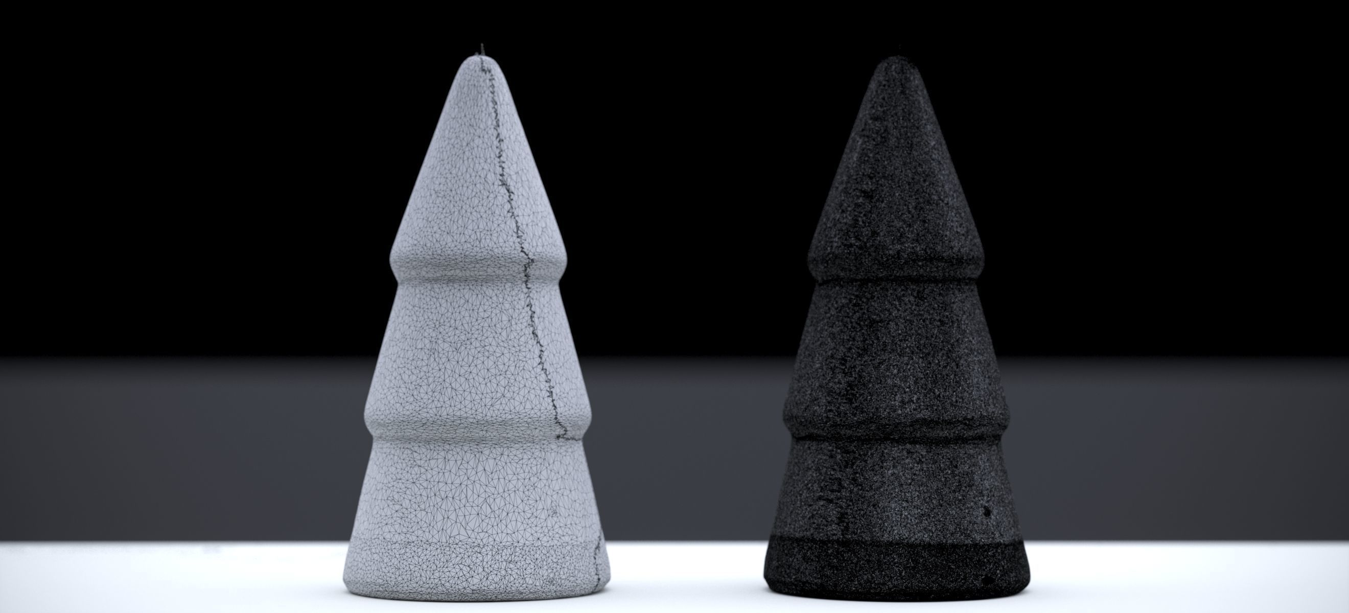 CHRISTMAS TREE FAUX DECOR 2024 3D model_18