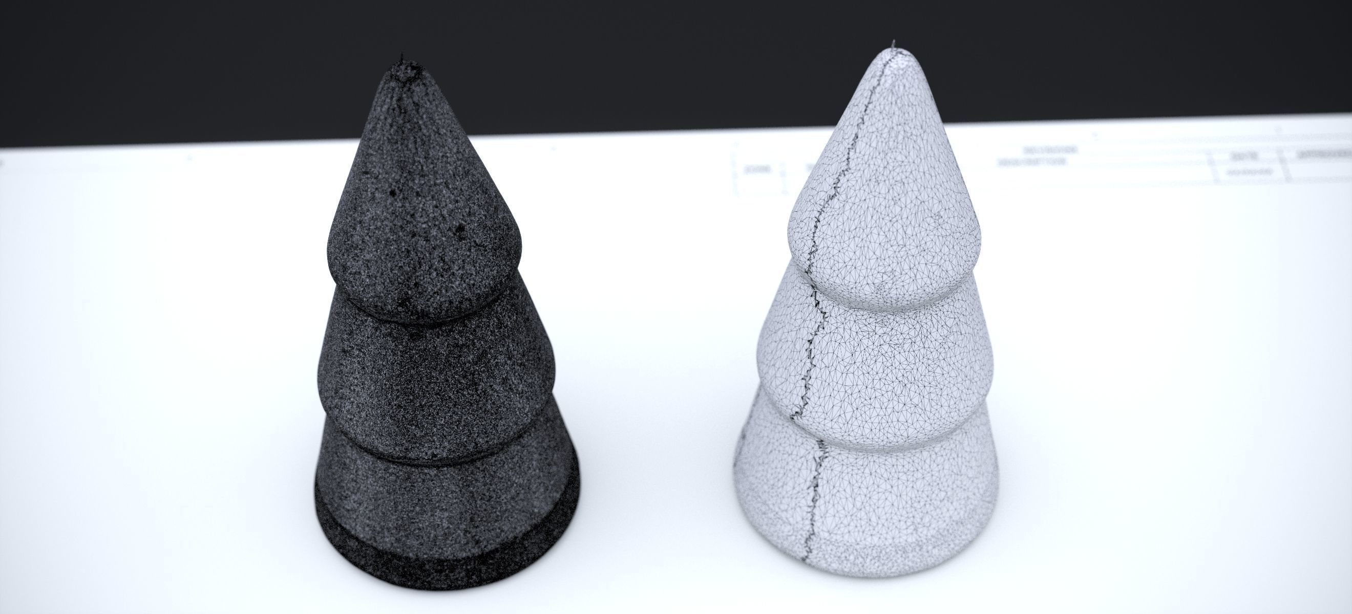 CHRISTMAS TREE FAUX DECOR 2024 3D model_22