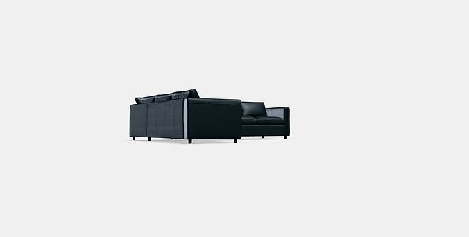 VIMLE Corner sofa 5-seat 1 3D model