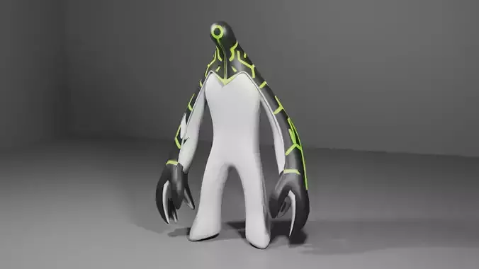 Ben 10 High-Quality Custom 3D Character Models for Your Projects