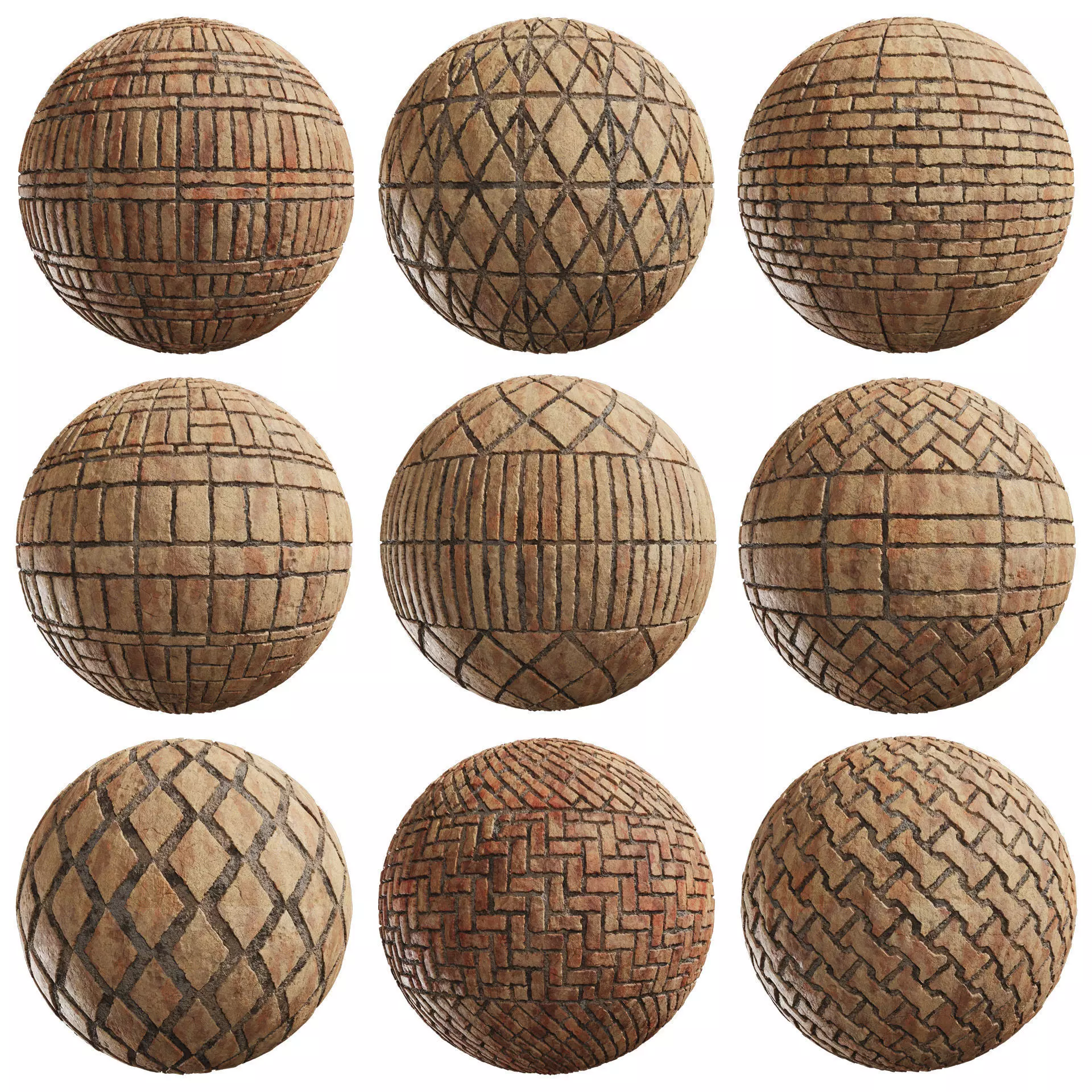 PBR Bricks 06 - Tileable 4K Texture high quality Texture_0