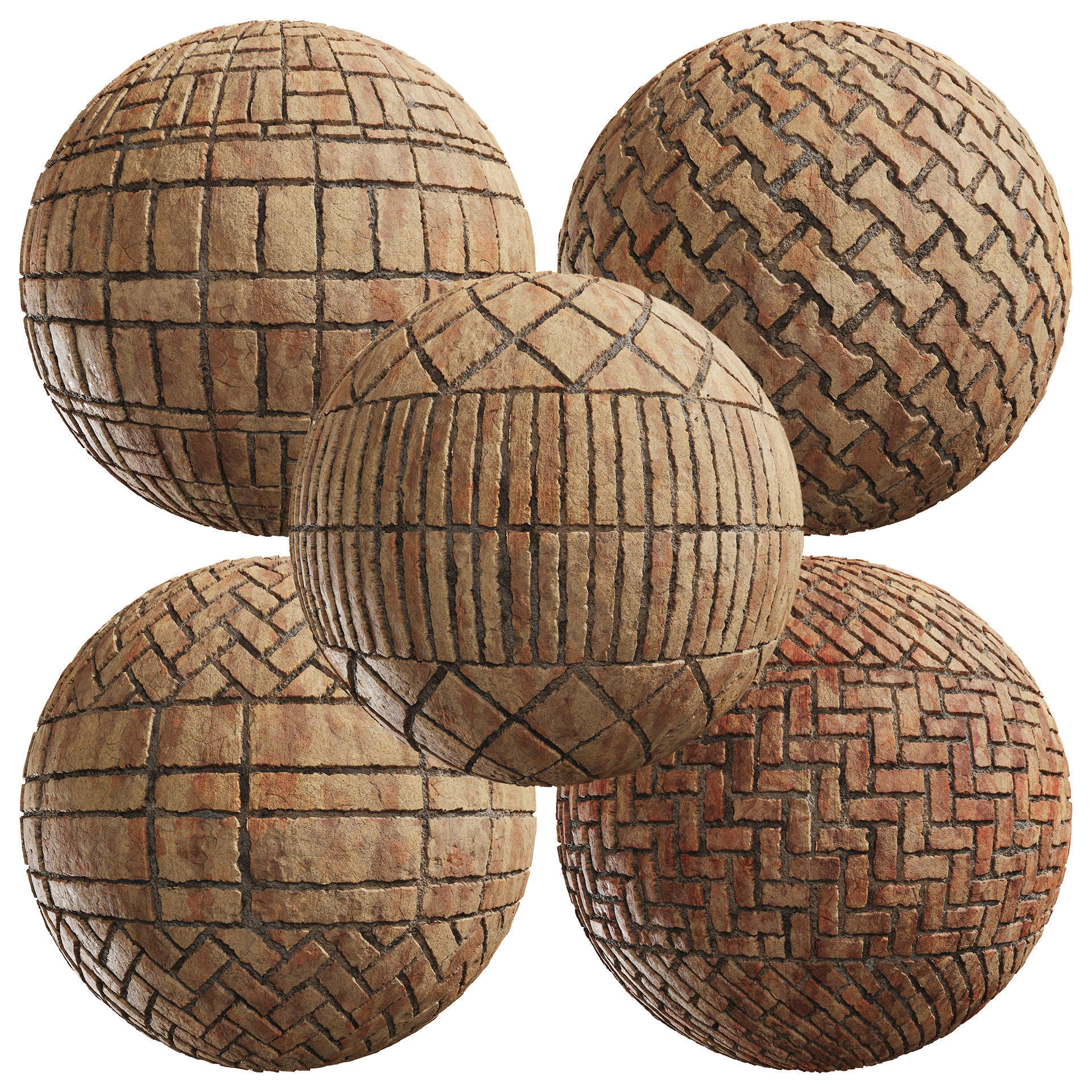 PBR Bricks 06 - Tileable 4K Texture high quality Texture_1