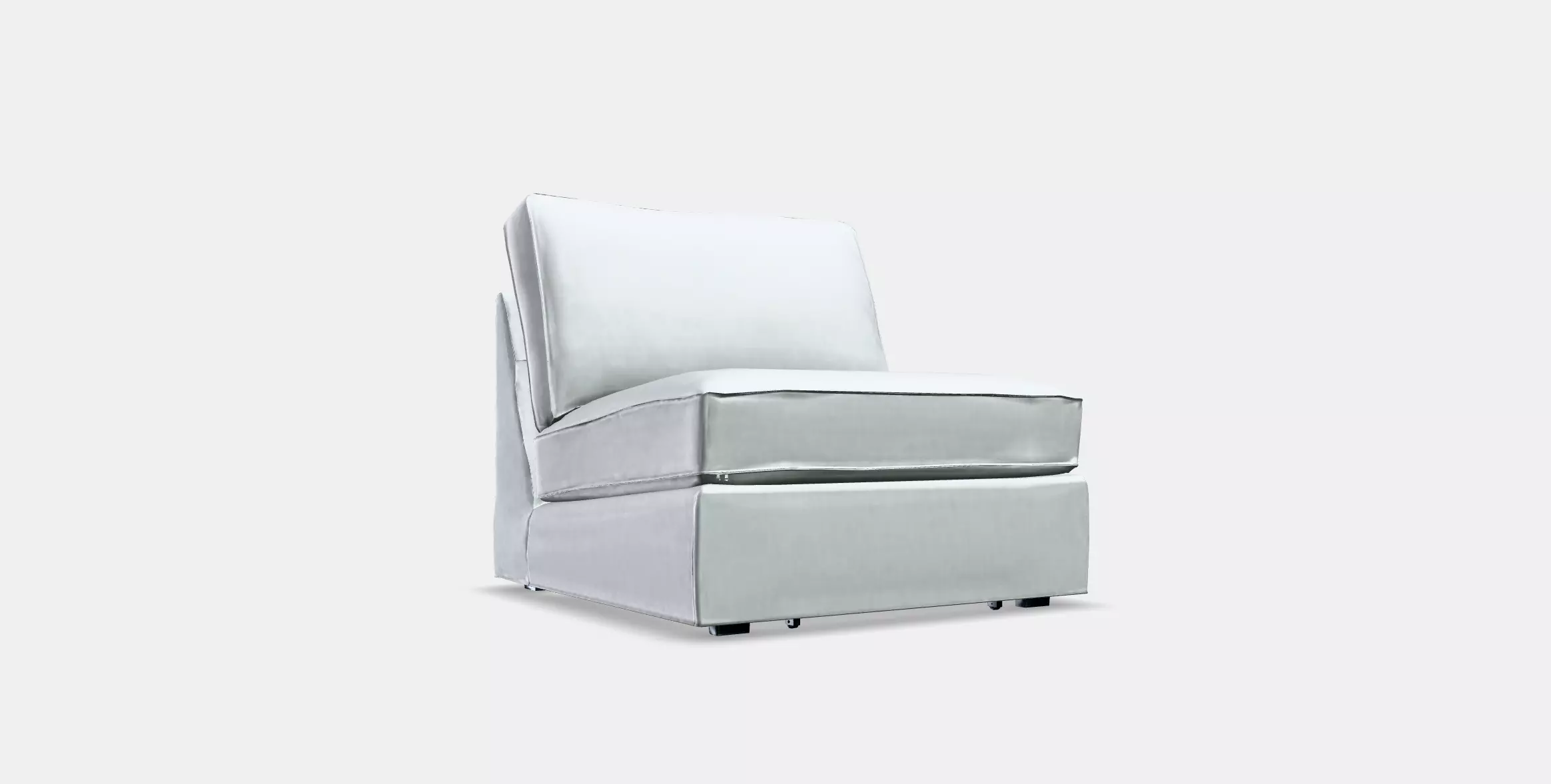 KIVIK 1-seat sofa-bed Low-poly 3D model_0