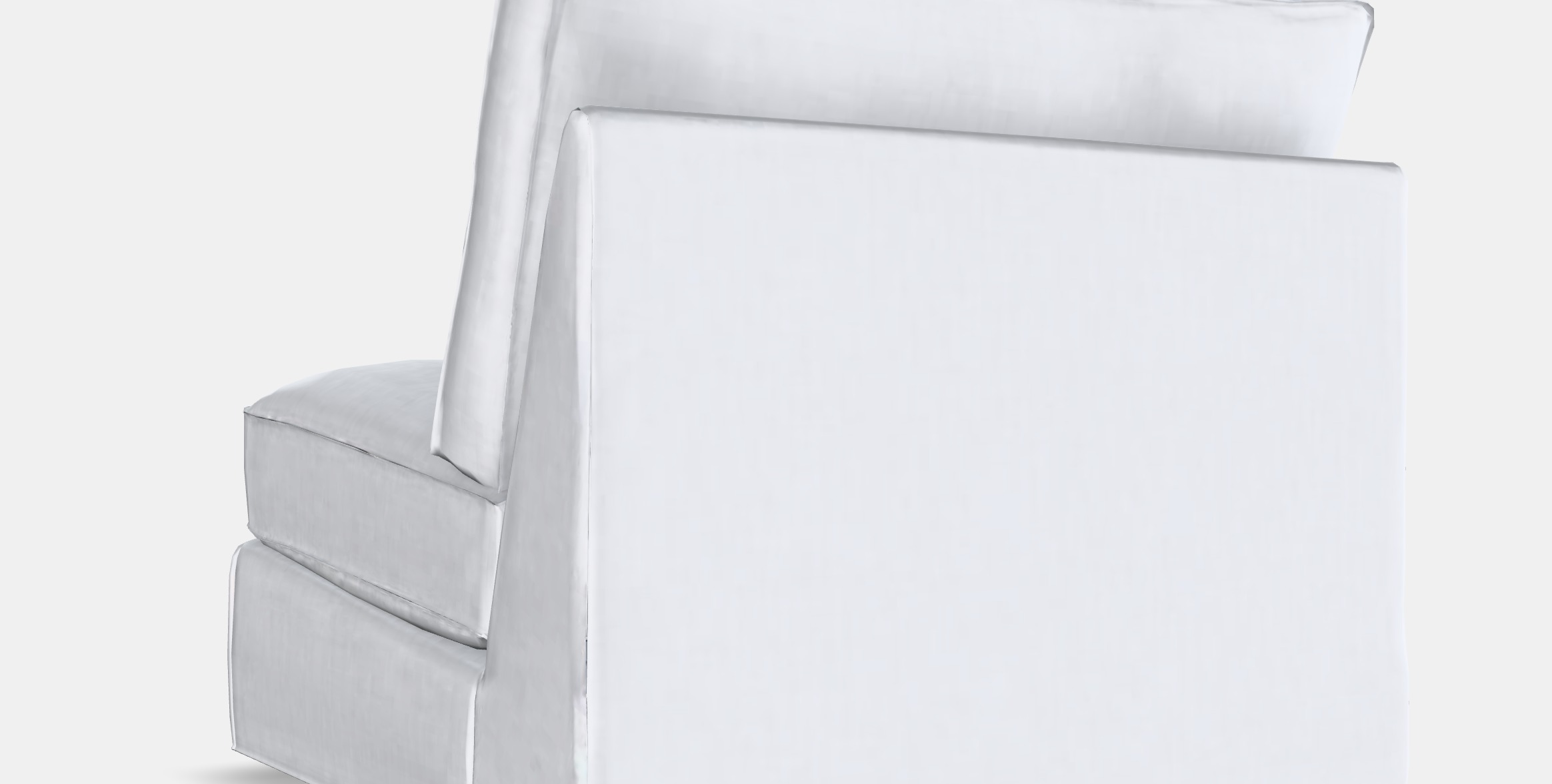 KIVIK 1-seat sofa-bed Low-poly 3D model_2