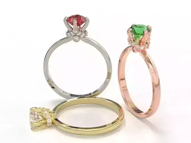 Diamond ring engagement 47321