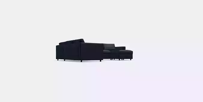 VIMLE Corner sofa 5-seat w chaise longue