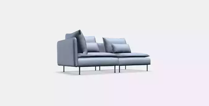 SODERHAMN 3-seat sofa 4