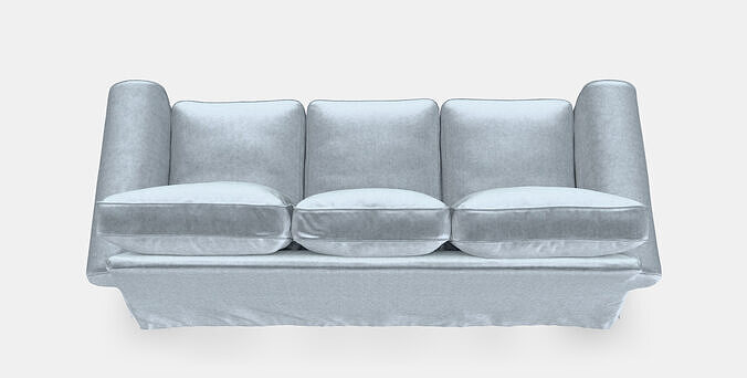 EKTORP 3-seat sofa 3D model 5