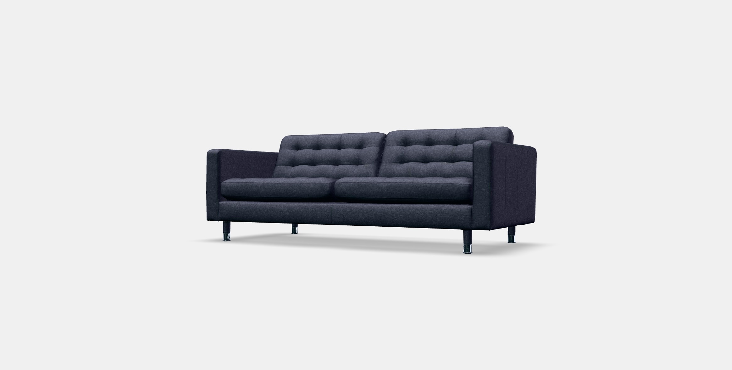 LANDSKRONA 3-seat sofa 9 Low-poly 3D model_12
