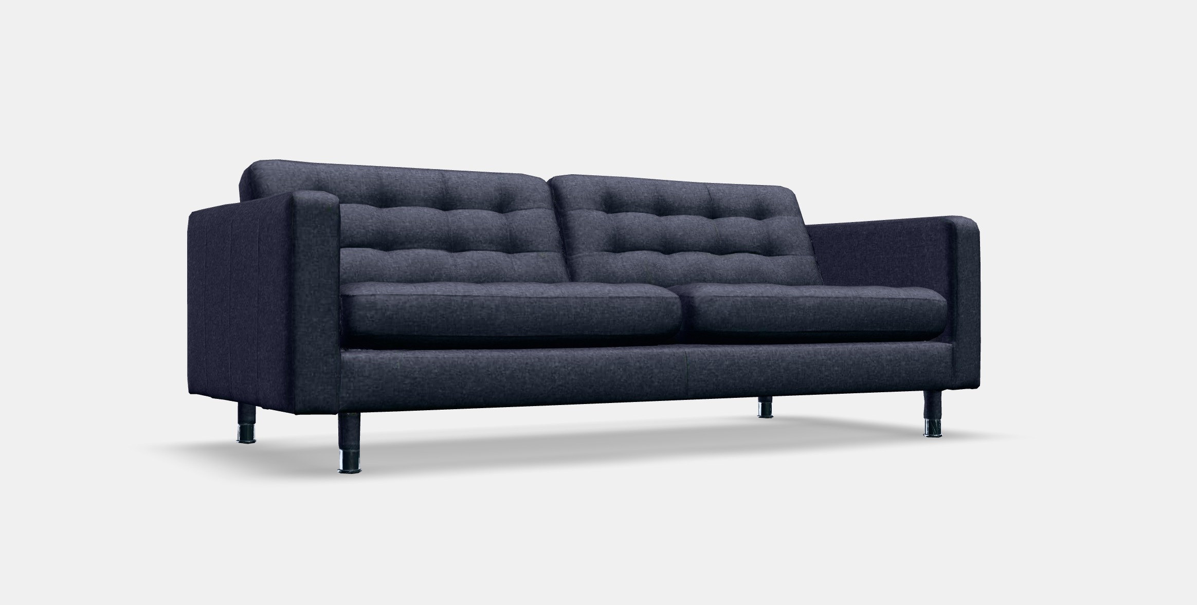 LANDSKRONA 3-seat sofa 9 Low-poly 3D model_9