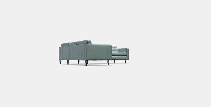 LANDSKRONA Corner sofa 5-seat 2 3D model