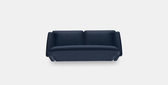 ESSEBODA 3-seat sofa 4 3D model