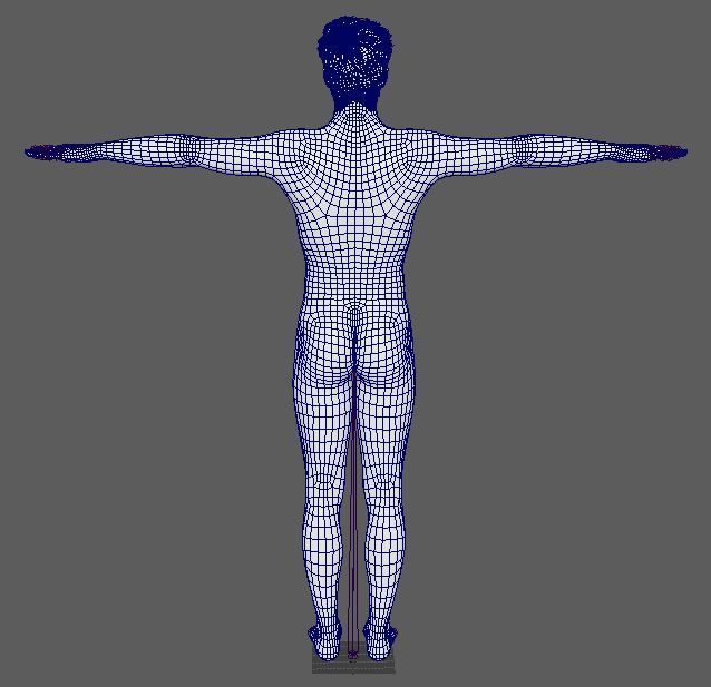 Pedro Pascal Character Low-poly 3D model_26