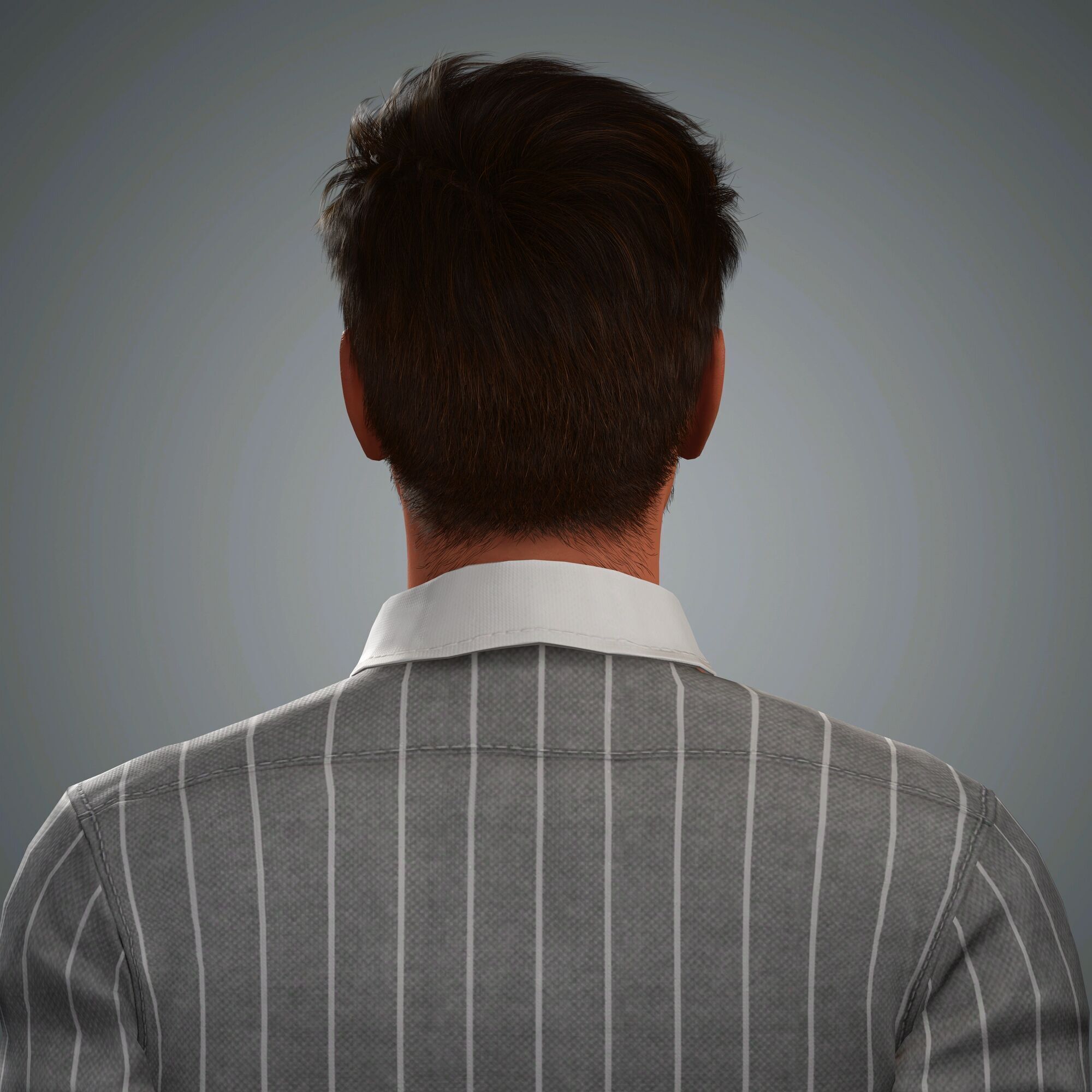 Pedro Pascal Character Low-poly 3D model_6