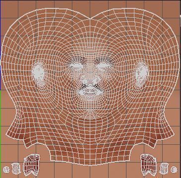 Pedro Pascal Character Low-poly 3D model_29