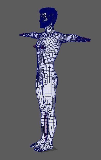 Pedro Pascal Character Low-poly 3D model_25