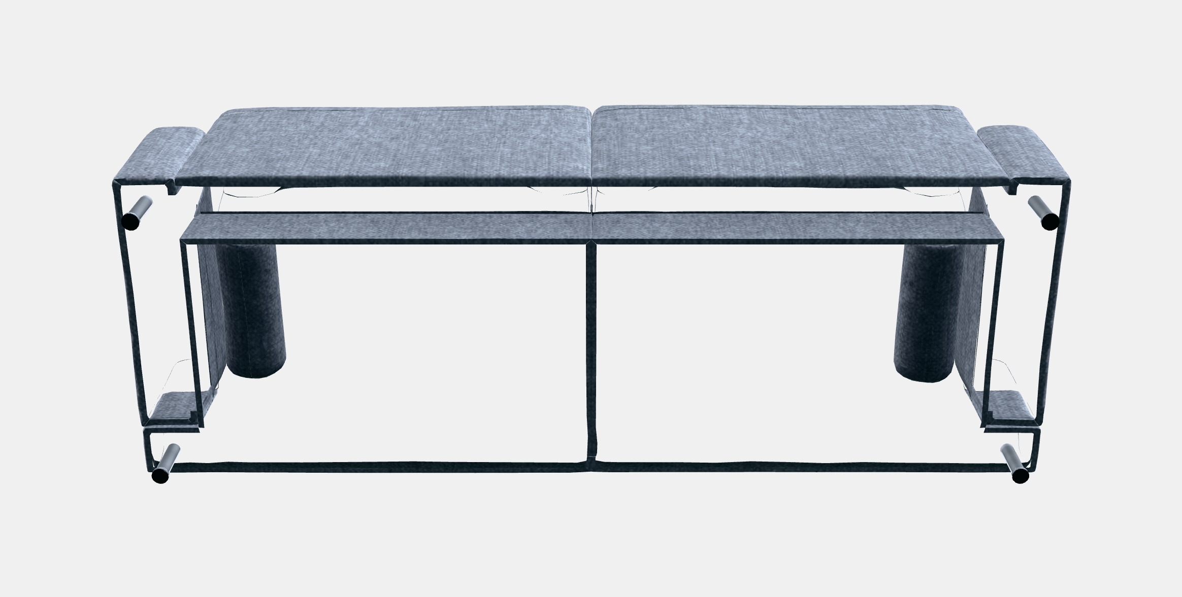 LANGARYD 3-seat sofa 3D model_6