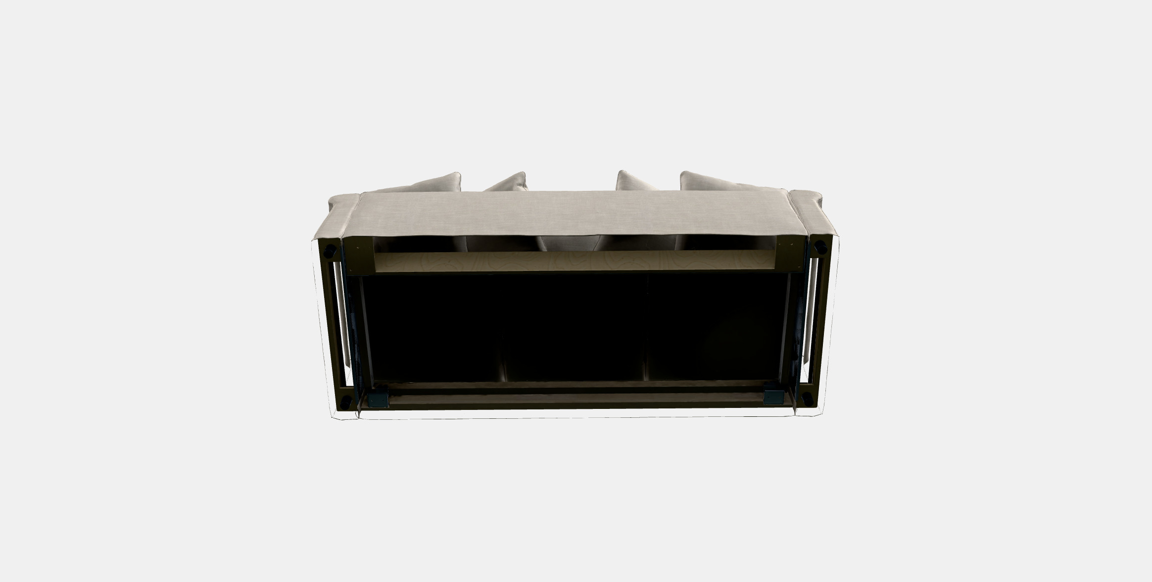 GRONLID Cover for 3-seat sofa 3D model_4