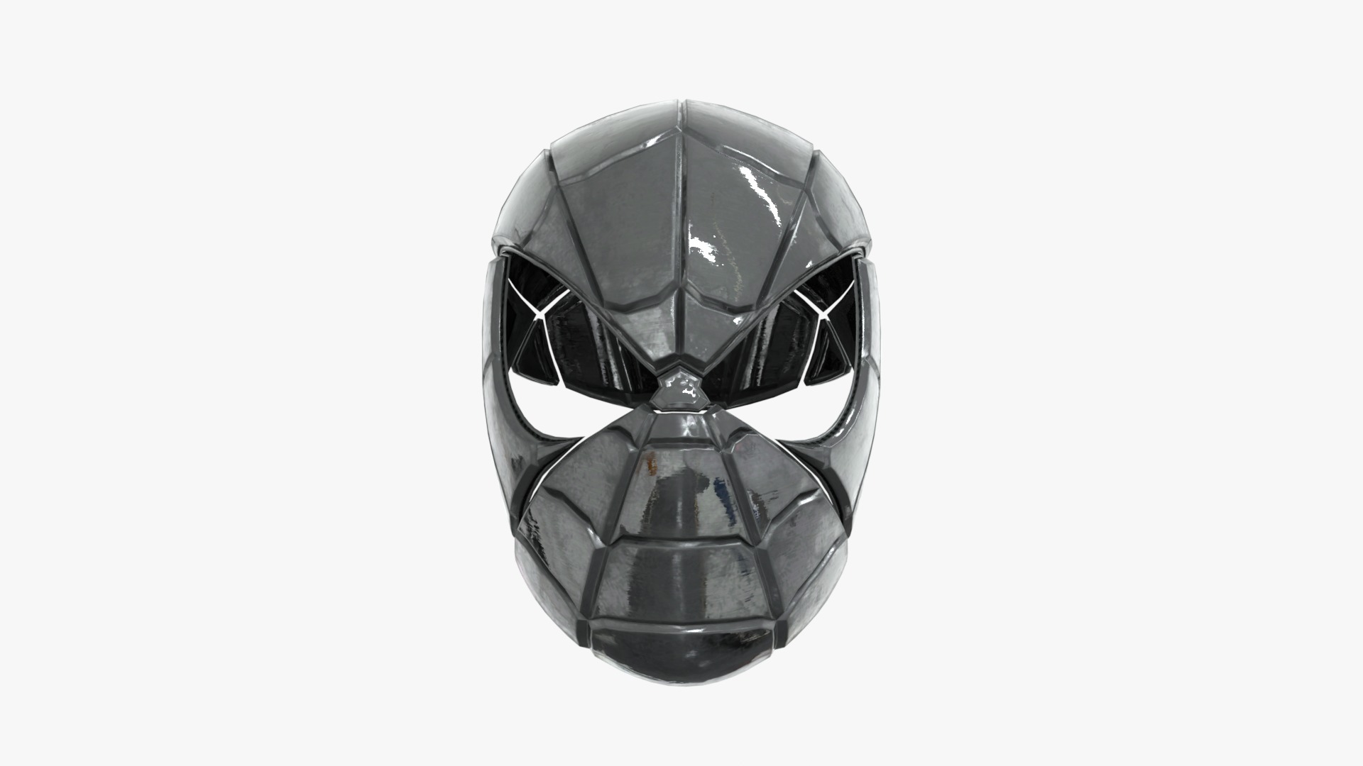 Spider-Armor MK I Rigged Animated Low-poly 3D model_11