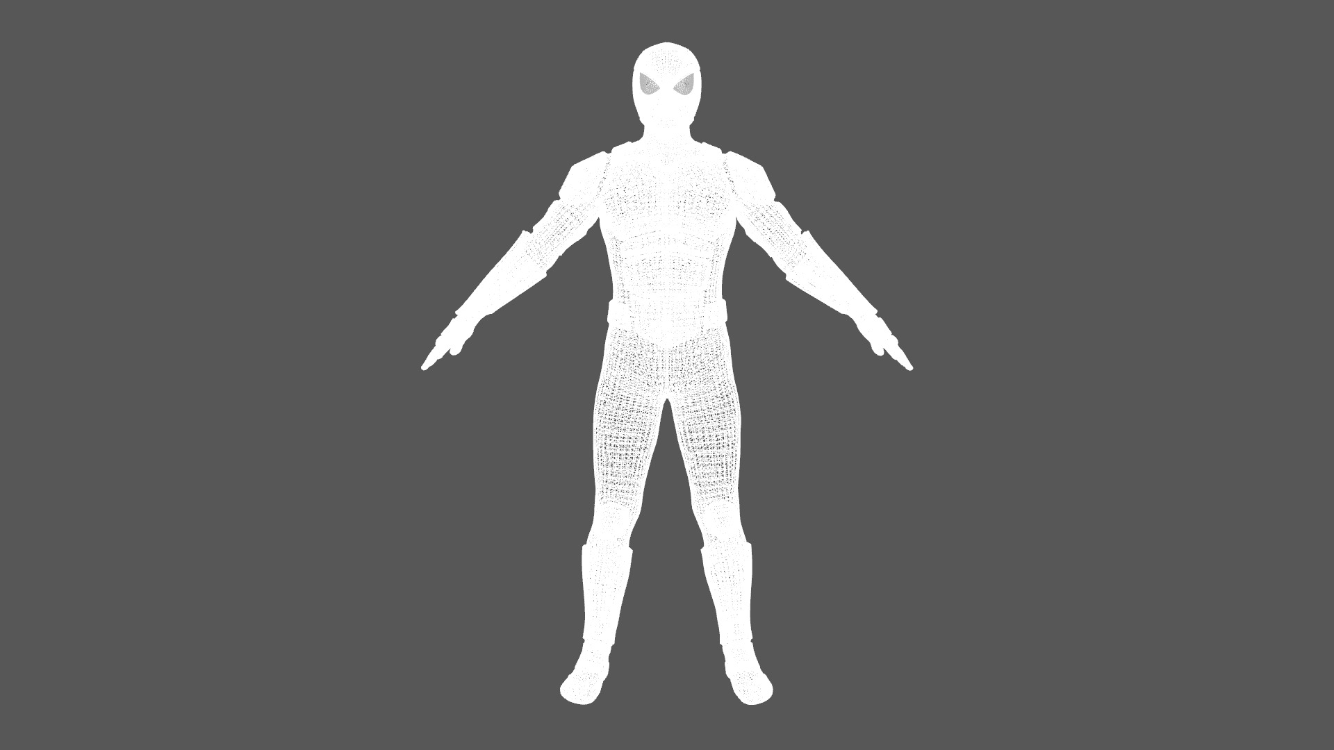 Spider-Armor MK I Rigged Animated Low-poly 3D model_16