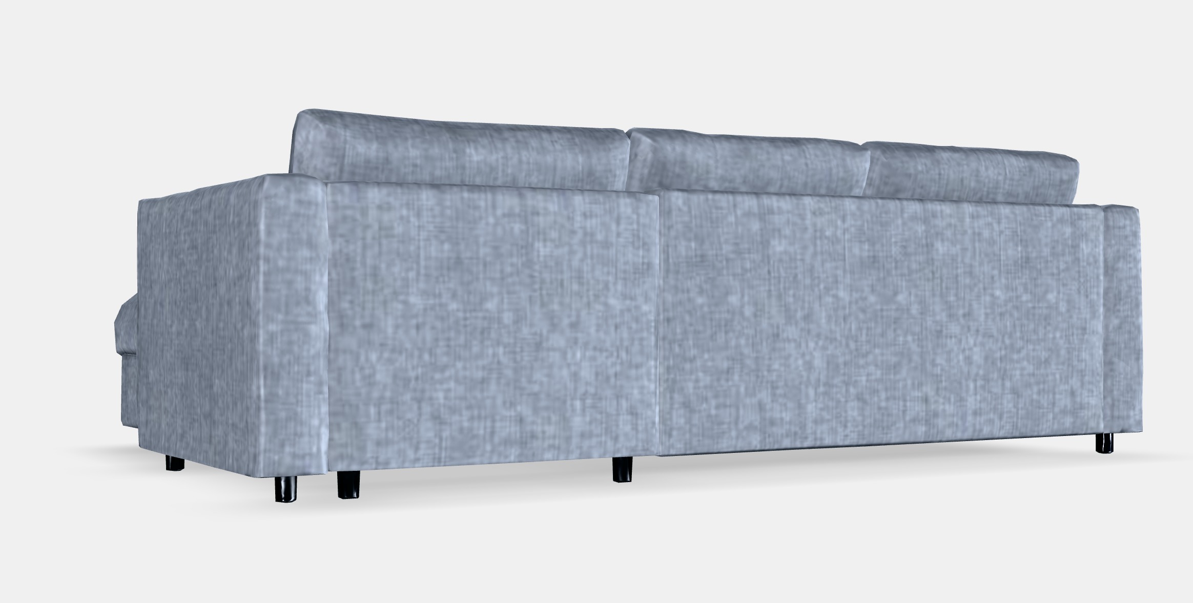 VIMLE 3-seat sofa 17 Low-poly 3D model_2