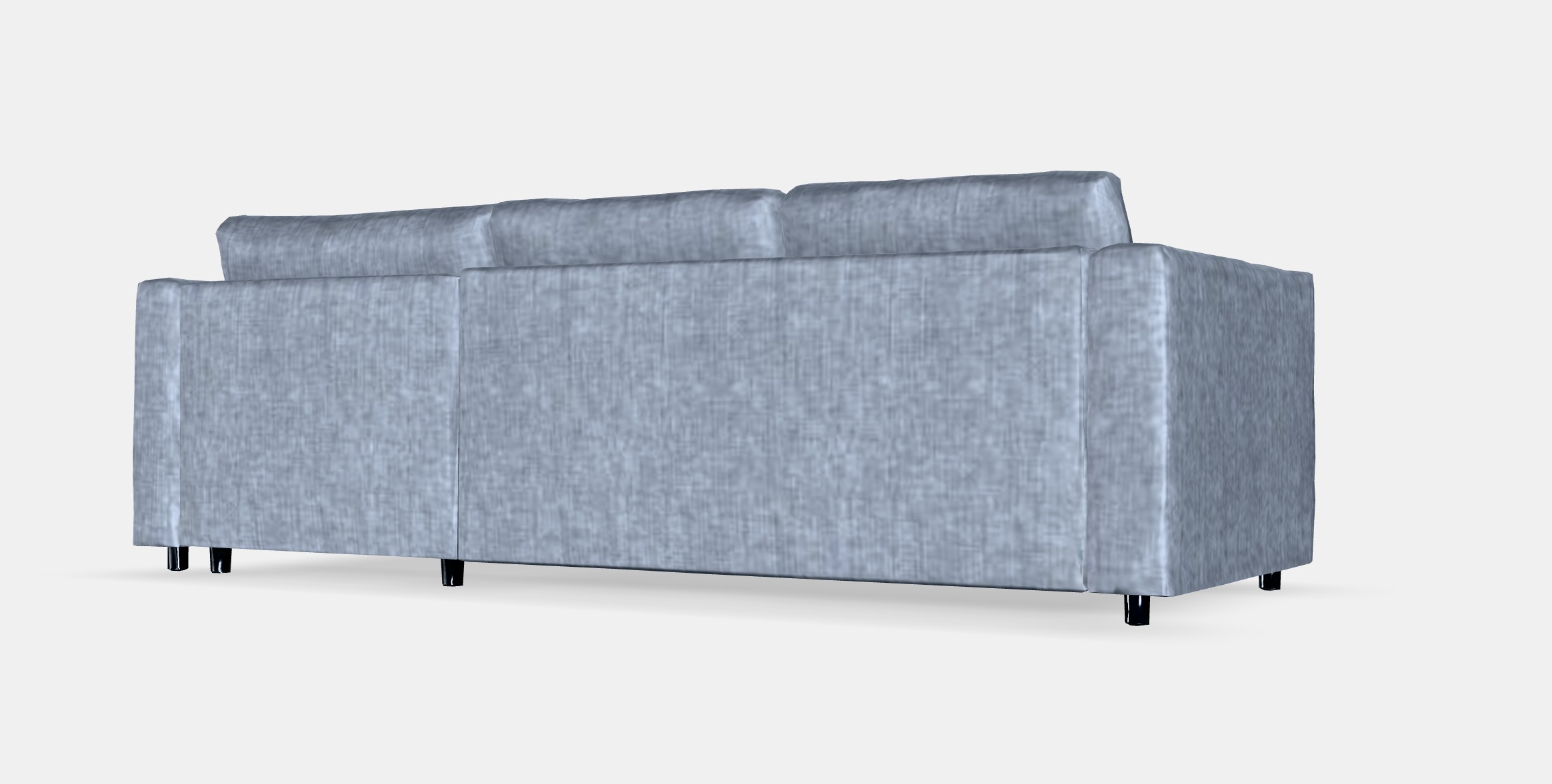 VIMLE 3-seat sofa 17 Low-poly 3D model_6