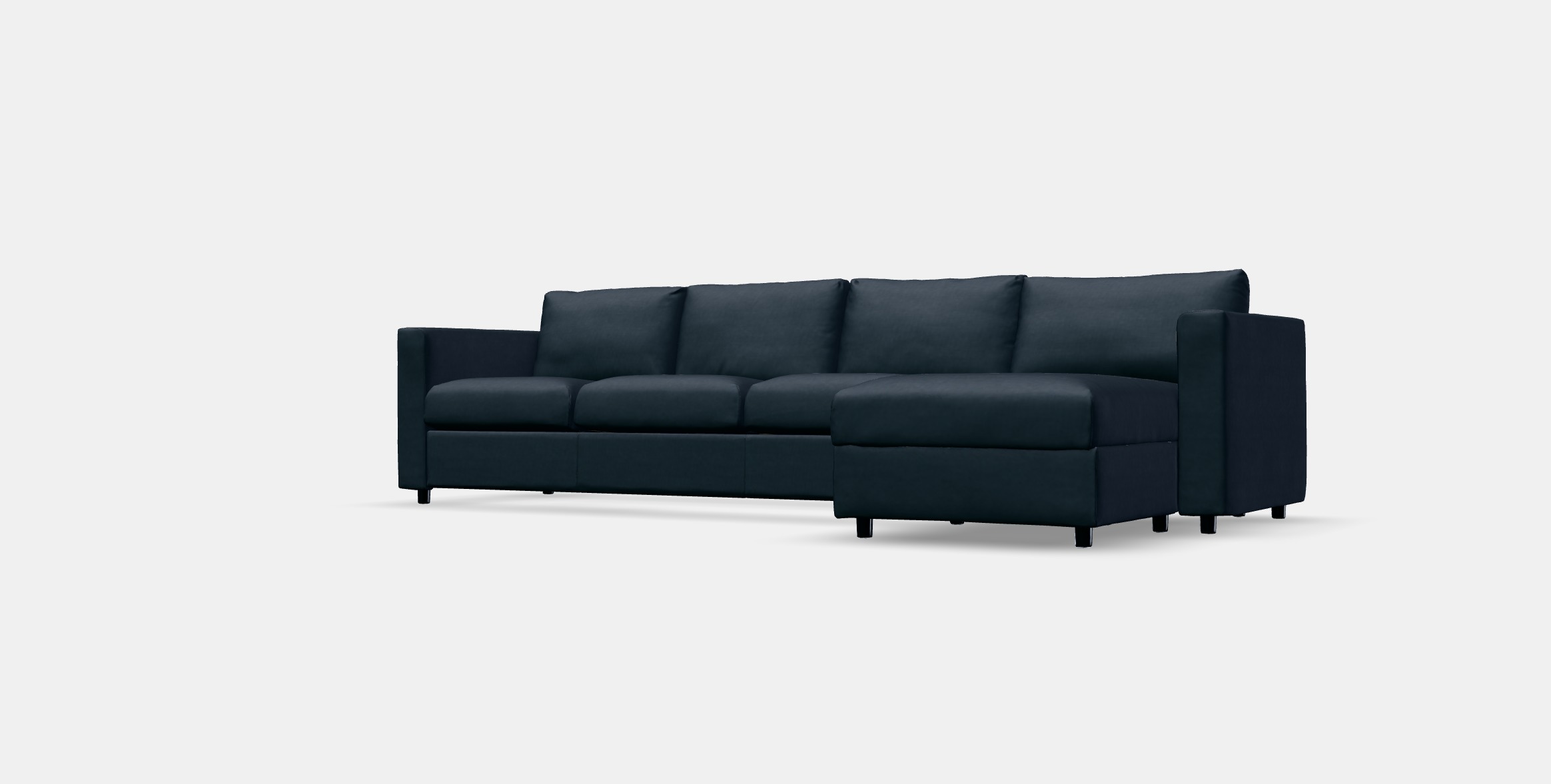 VIMLE 4-seat sofa with chaise longue 5 3D model_13