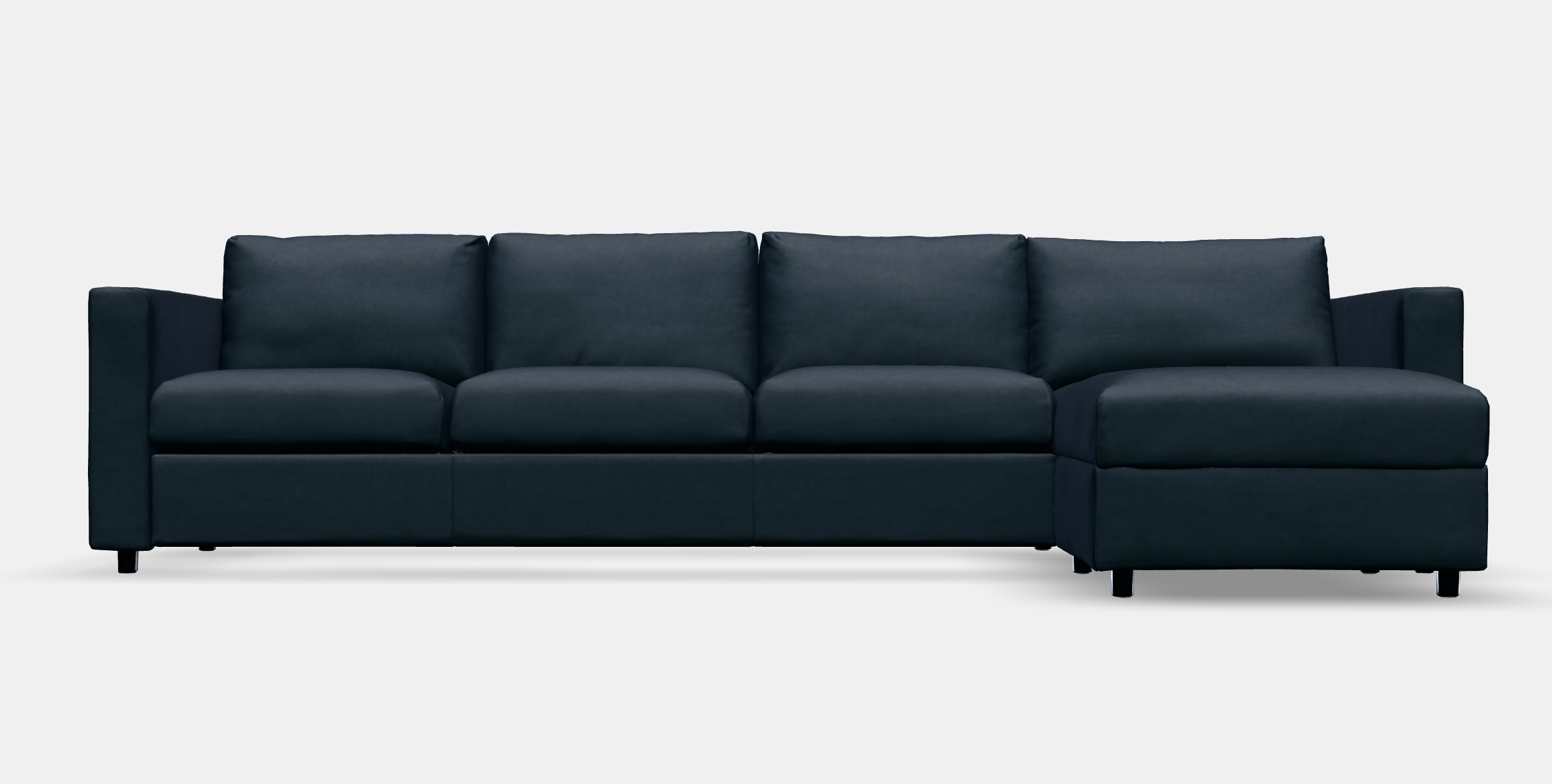 VIMLE 4-seat sofa with chaise longue 5 3D model_10