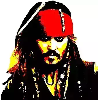 Pirates of the Caribbean 3d print magnet