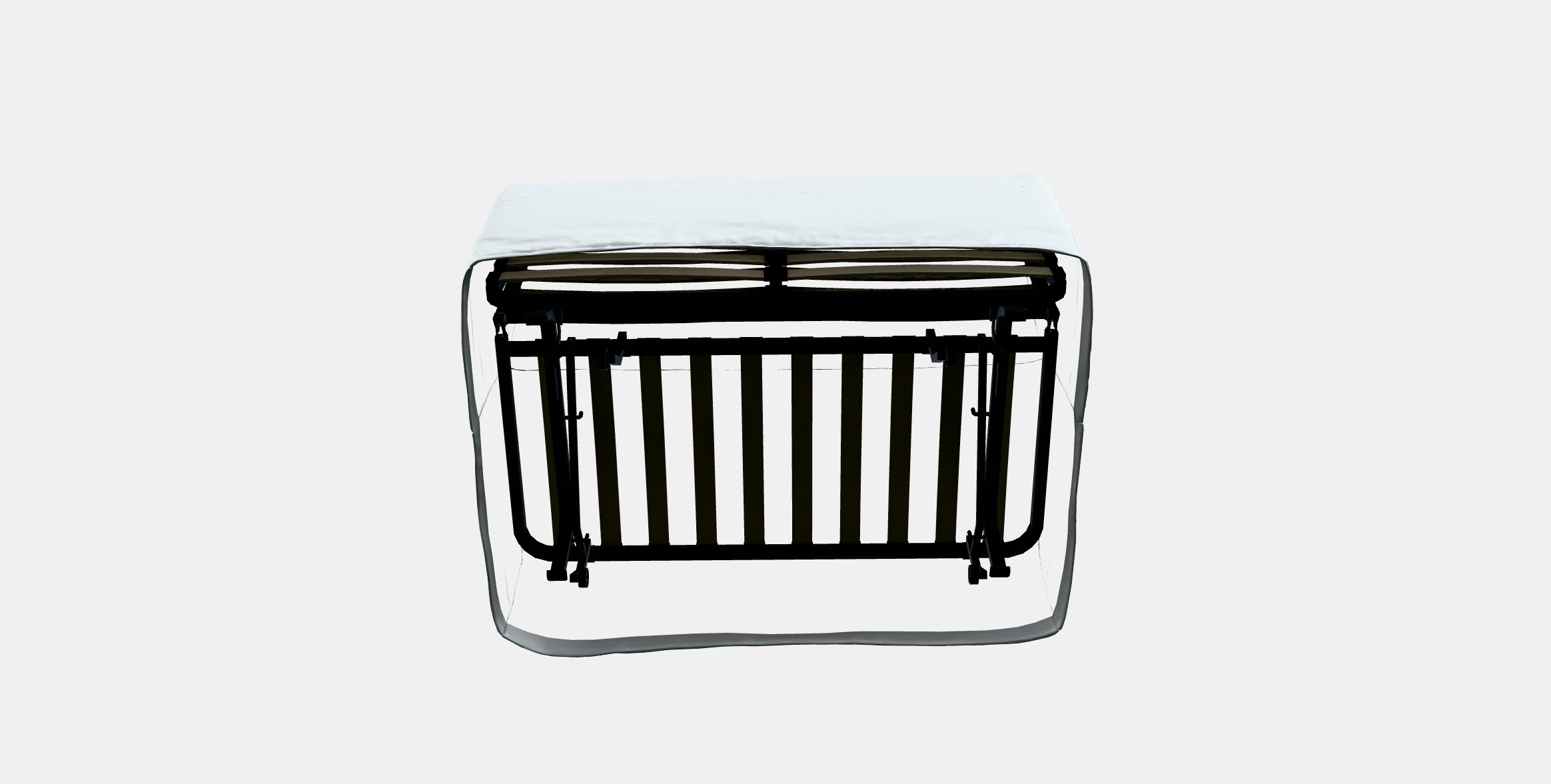 LYCKSELE HAVET 2-seat sofa-bed 3 3D model_6