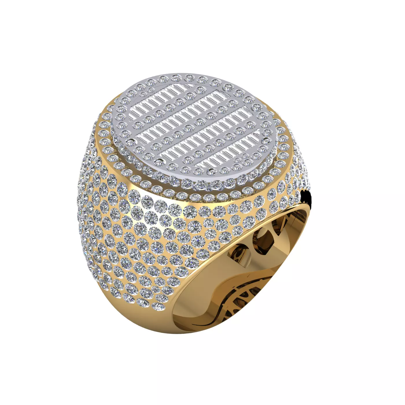 gants ring 3D print model Free 3D print model