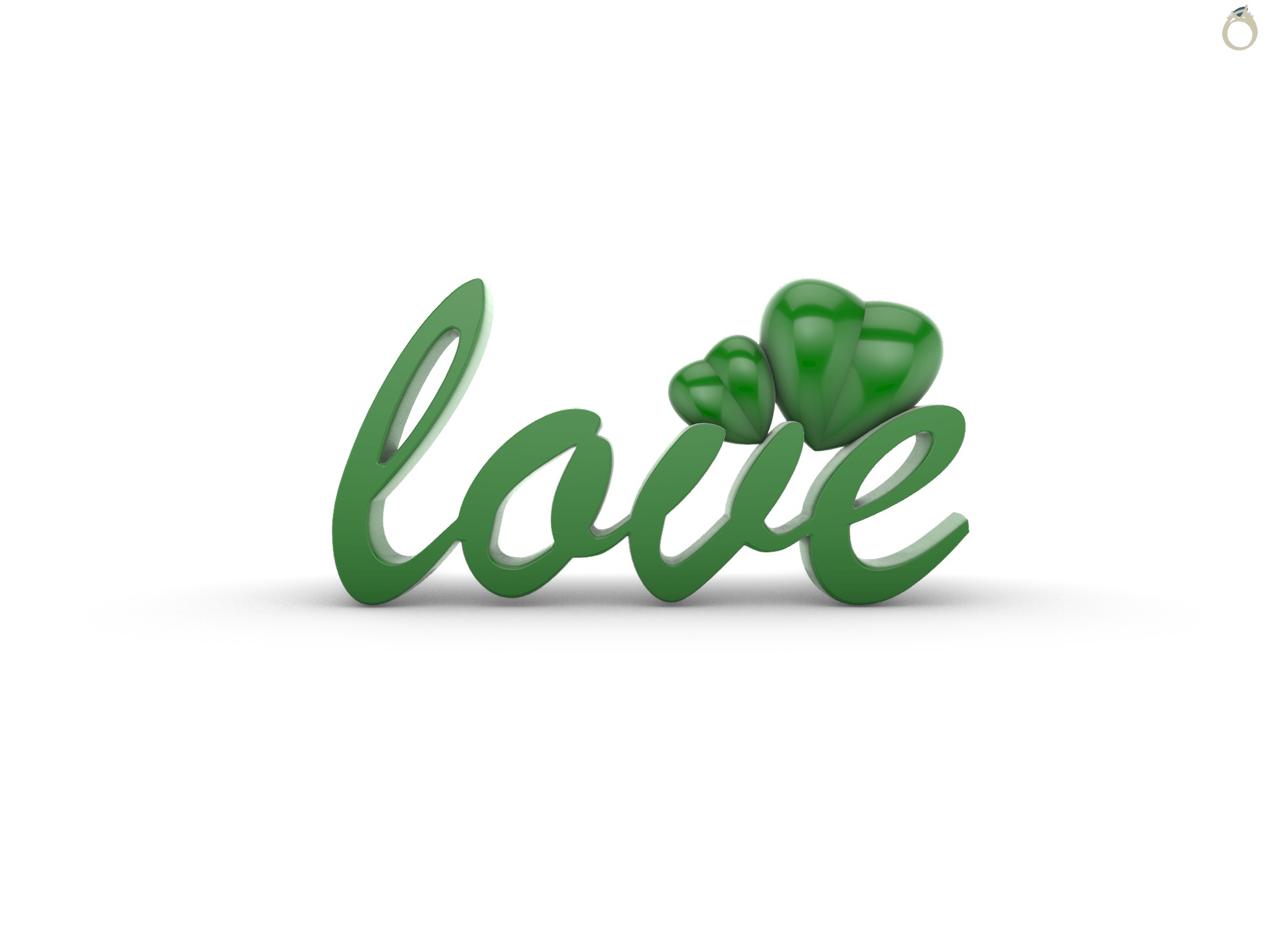 Love Heart Valentines Day Gift 3D print model_4