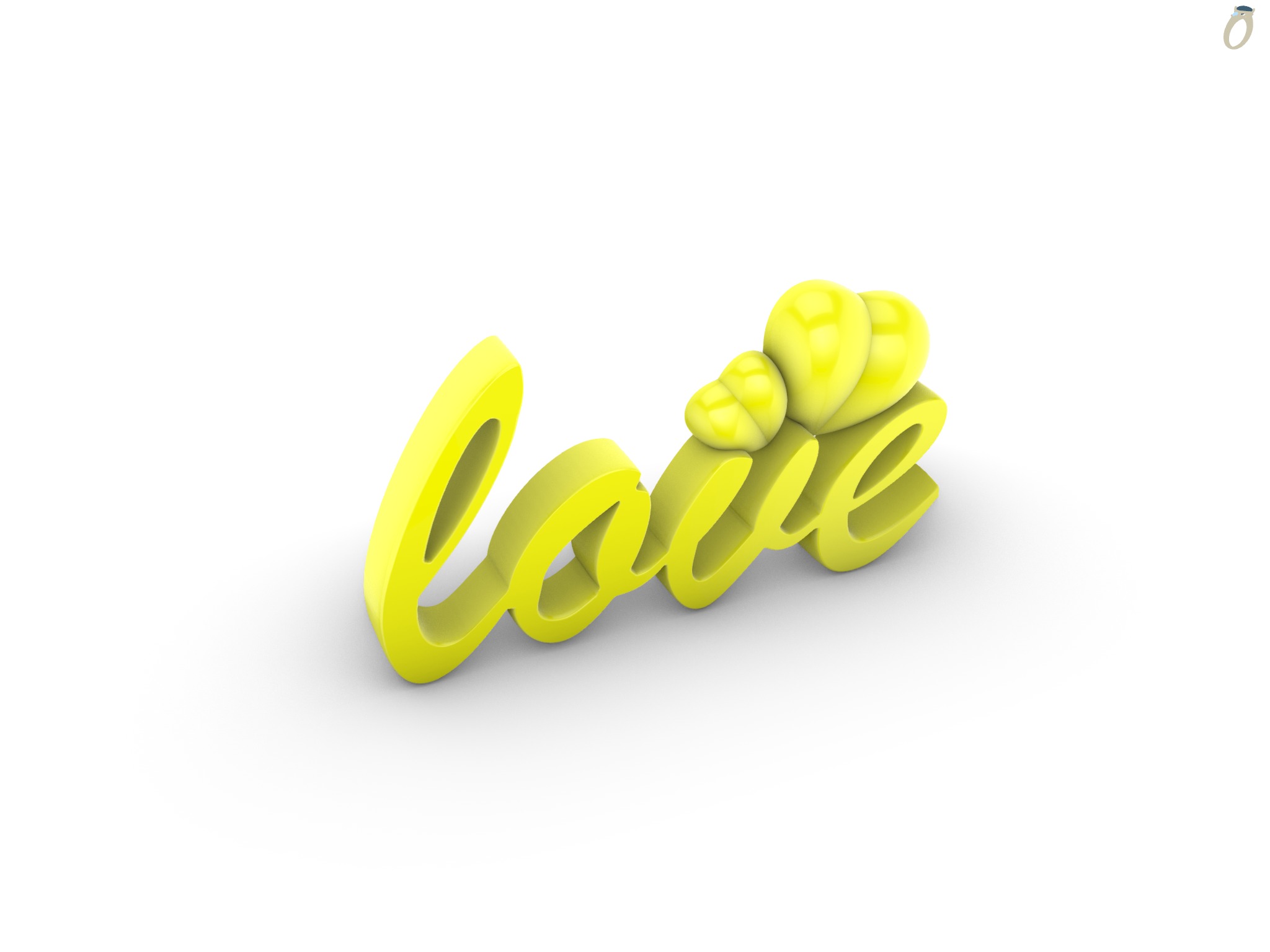 Love Heart Valentines Day Gift 3D print model_3