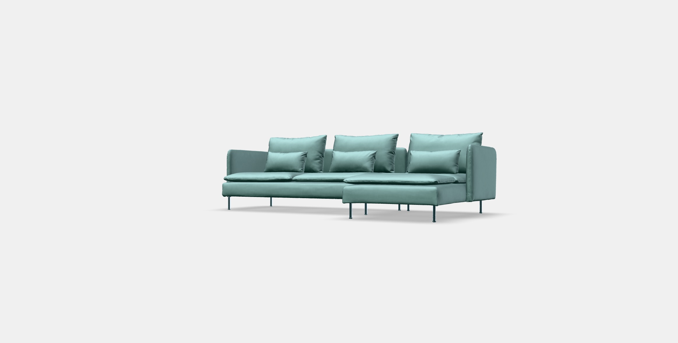 SODERHAMN 4-seat sofa with chaise longue 2 3D model_12