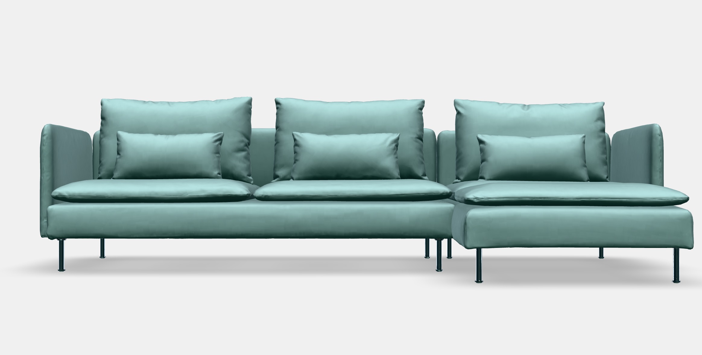 SODERHAMN 4-seat sofa with chaise longue 2 3D model_11
