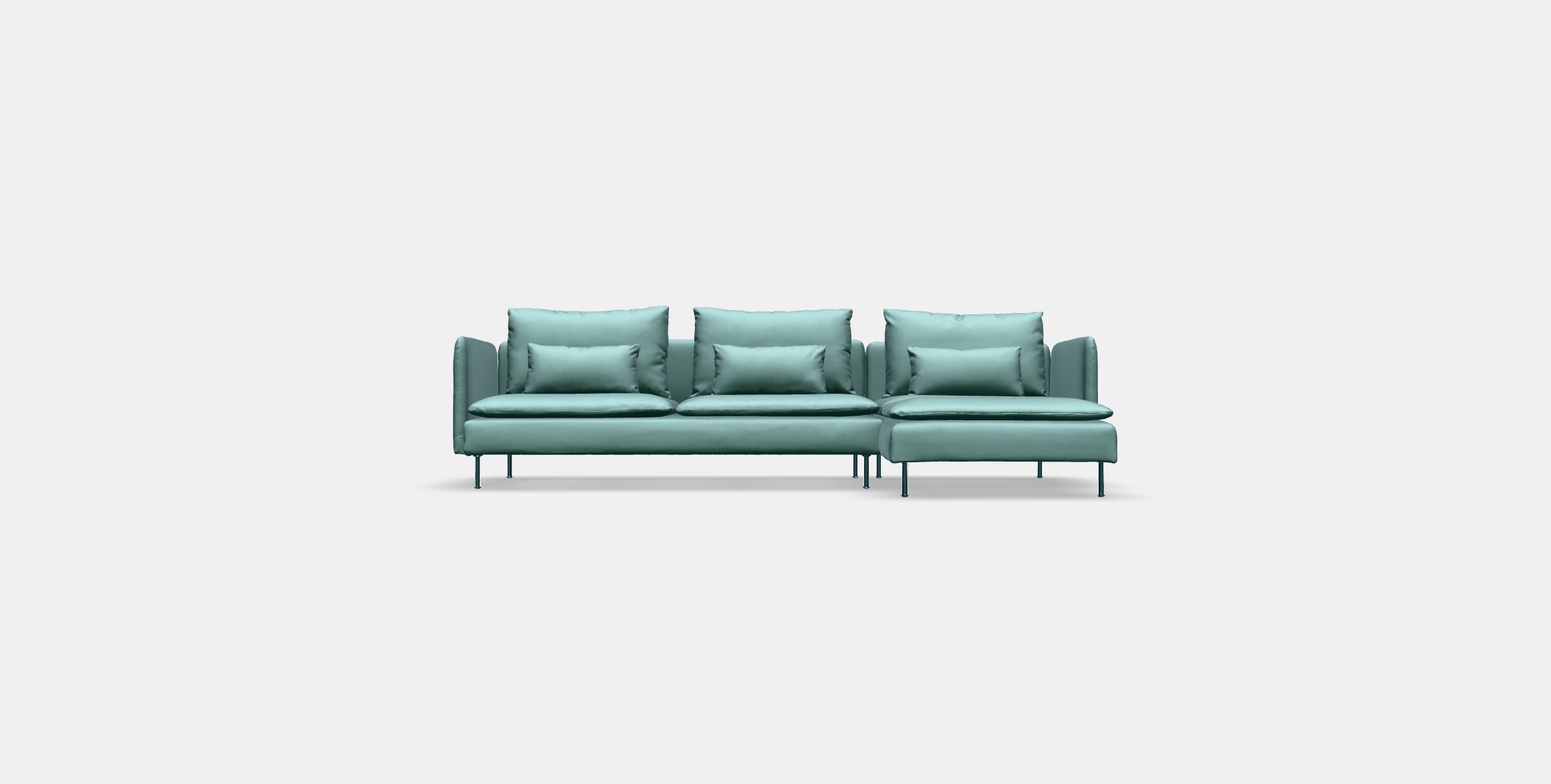 SODERHAMN 4-seat sofa with chaise longue 2 3D model_10