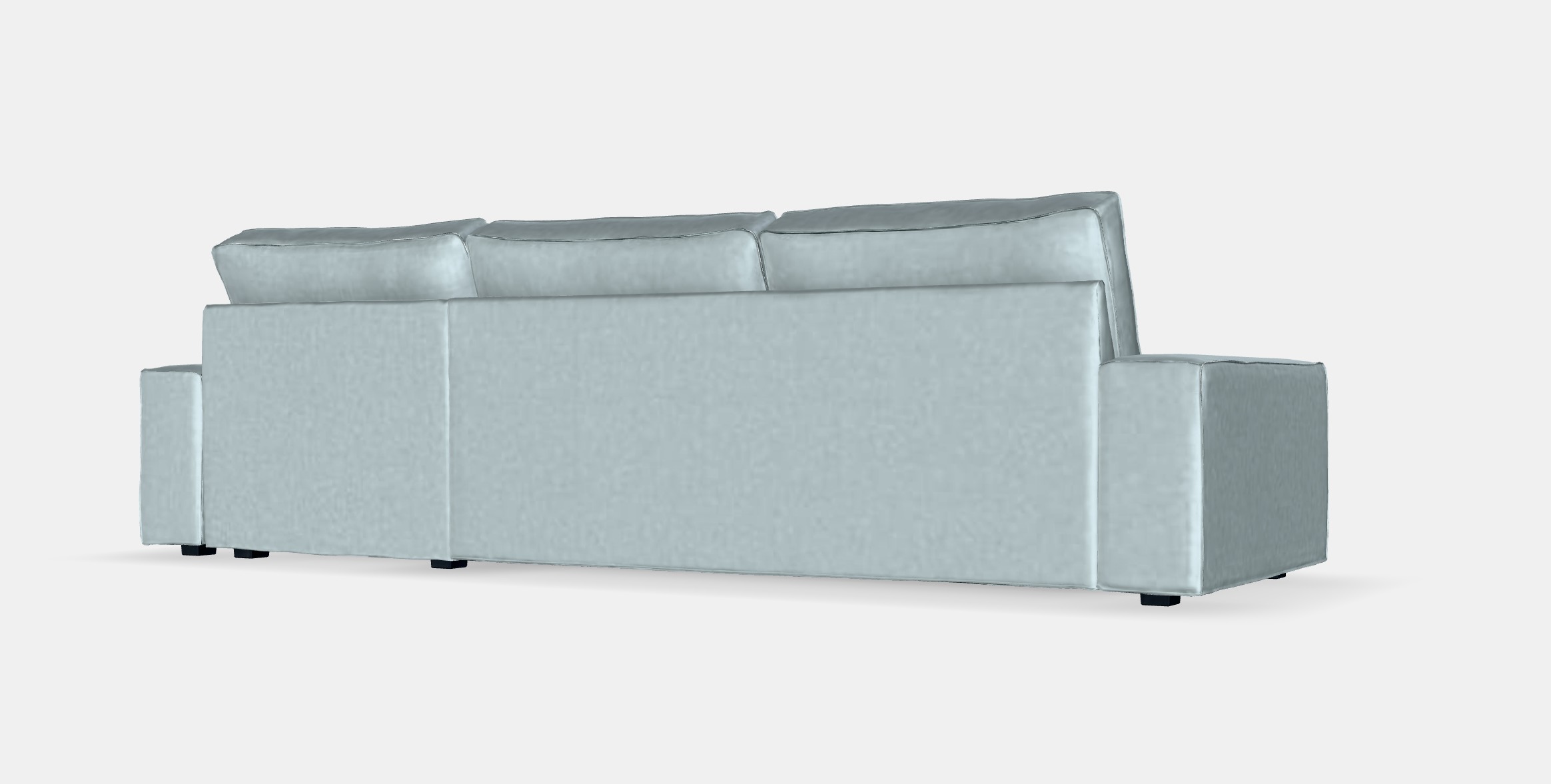 KIVIK 3-seat sofa with chaise longue 3D model_8