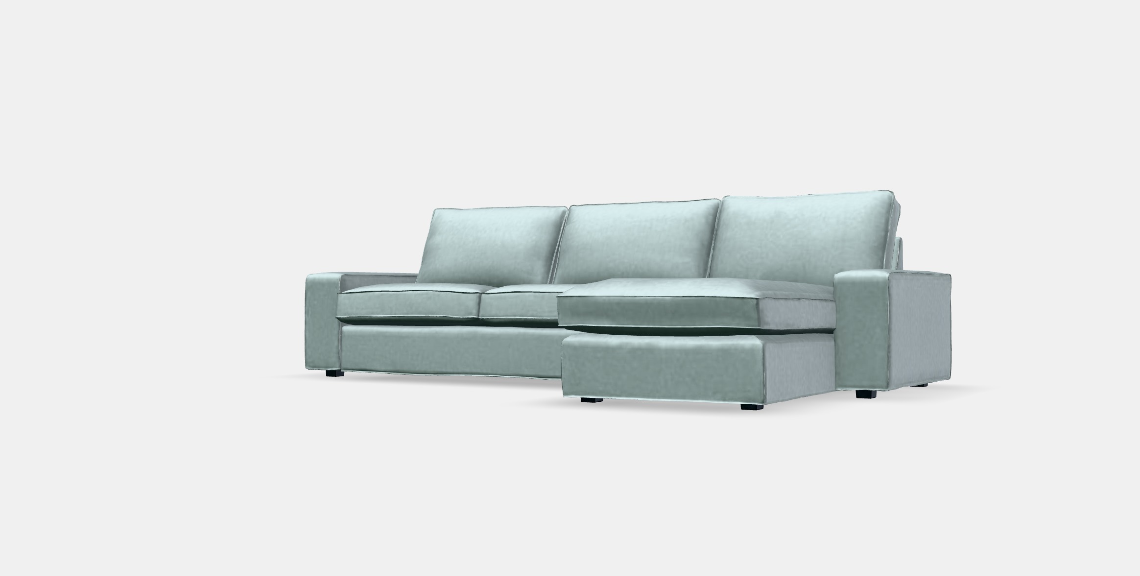KIVIK 3-seat sofa with chaise longue 3D model_13