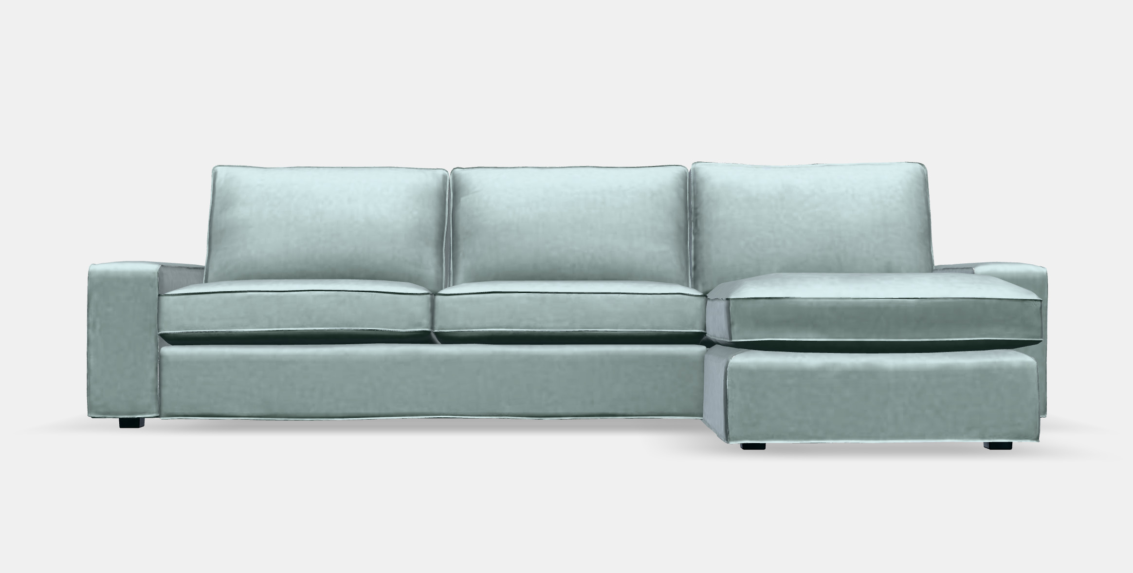KIVIK 3-seat sofa with chaise longue 3D model_11