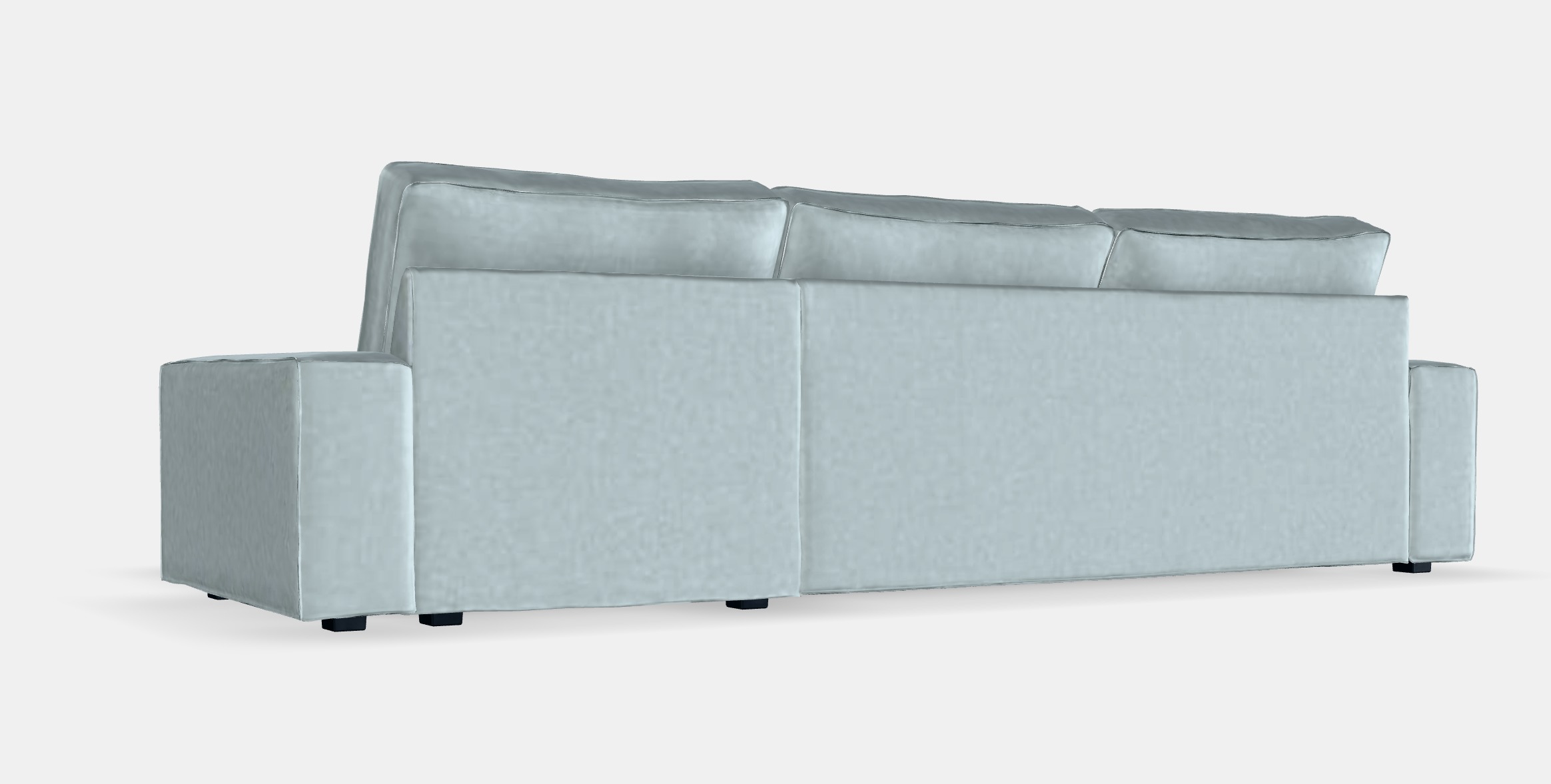KIVIK 3-seat sofa with chaise longue 3D model_3