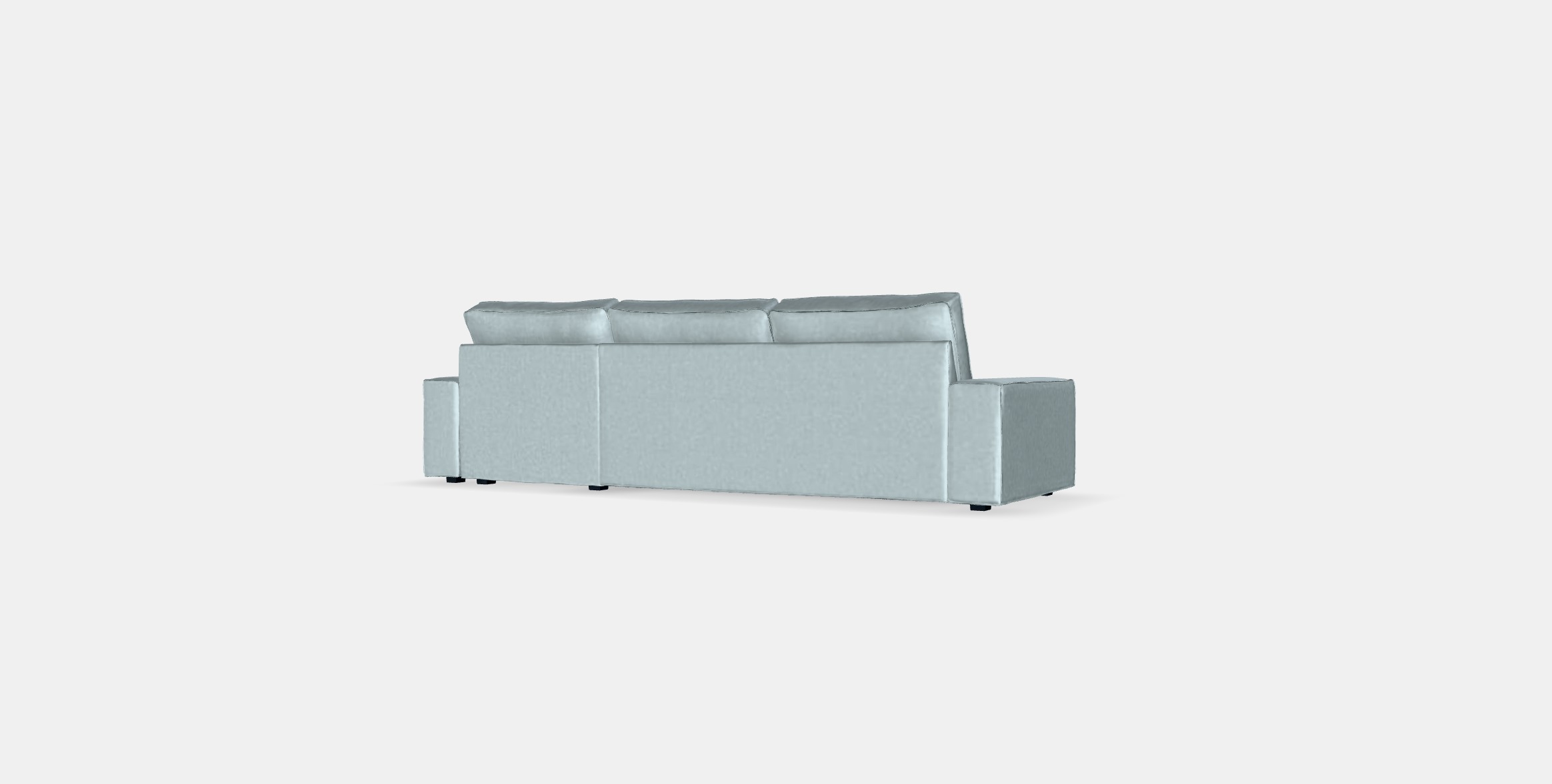 KIVIK 3-seat sofa with chaise longue 3D model_6