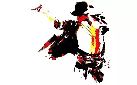 Michael Jackson 3d print magnet 