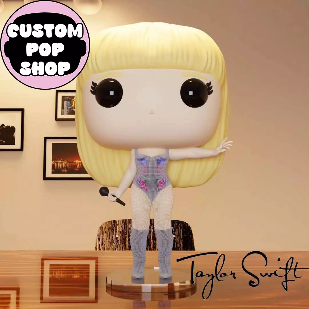 Taylor Swift Funko 3D print model