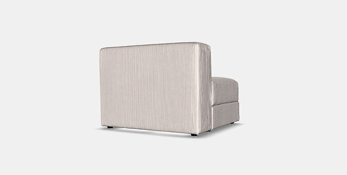 JATTEBO Cover 15-seat module with storage 1 3D model 3