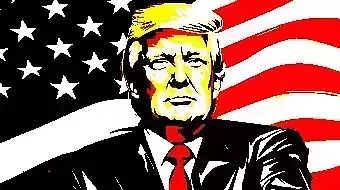 Donald Trump 3d print magnet