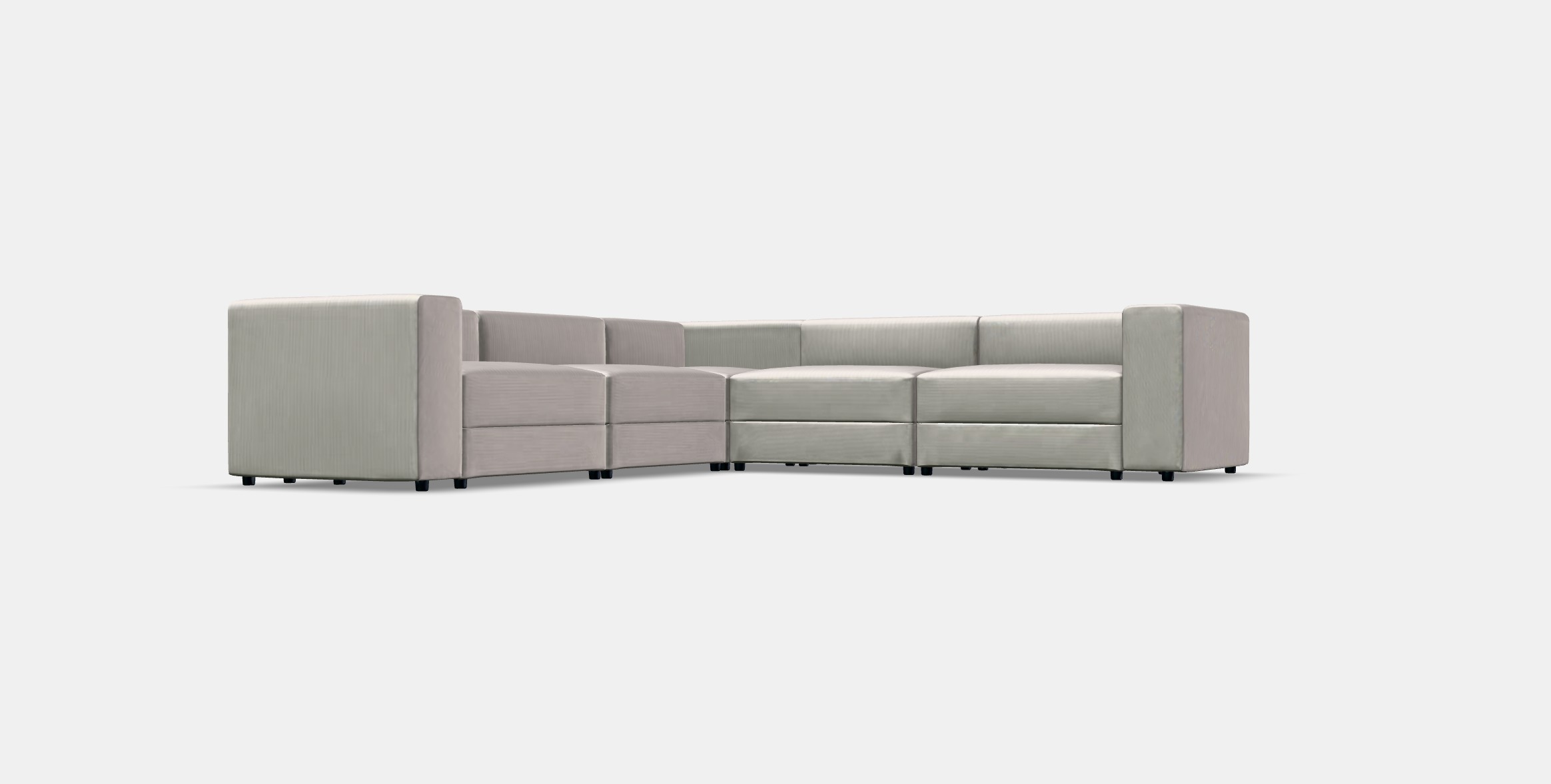 JATTEBO Modular corner sofa 6 seat 3D model_13
