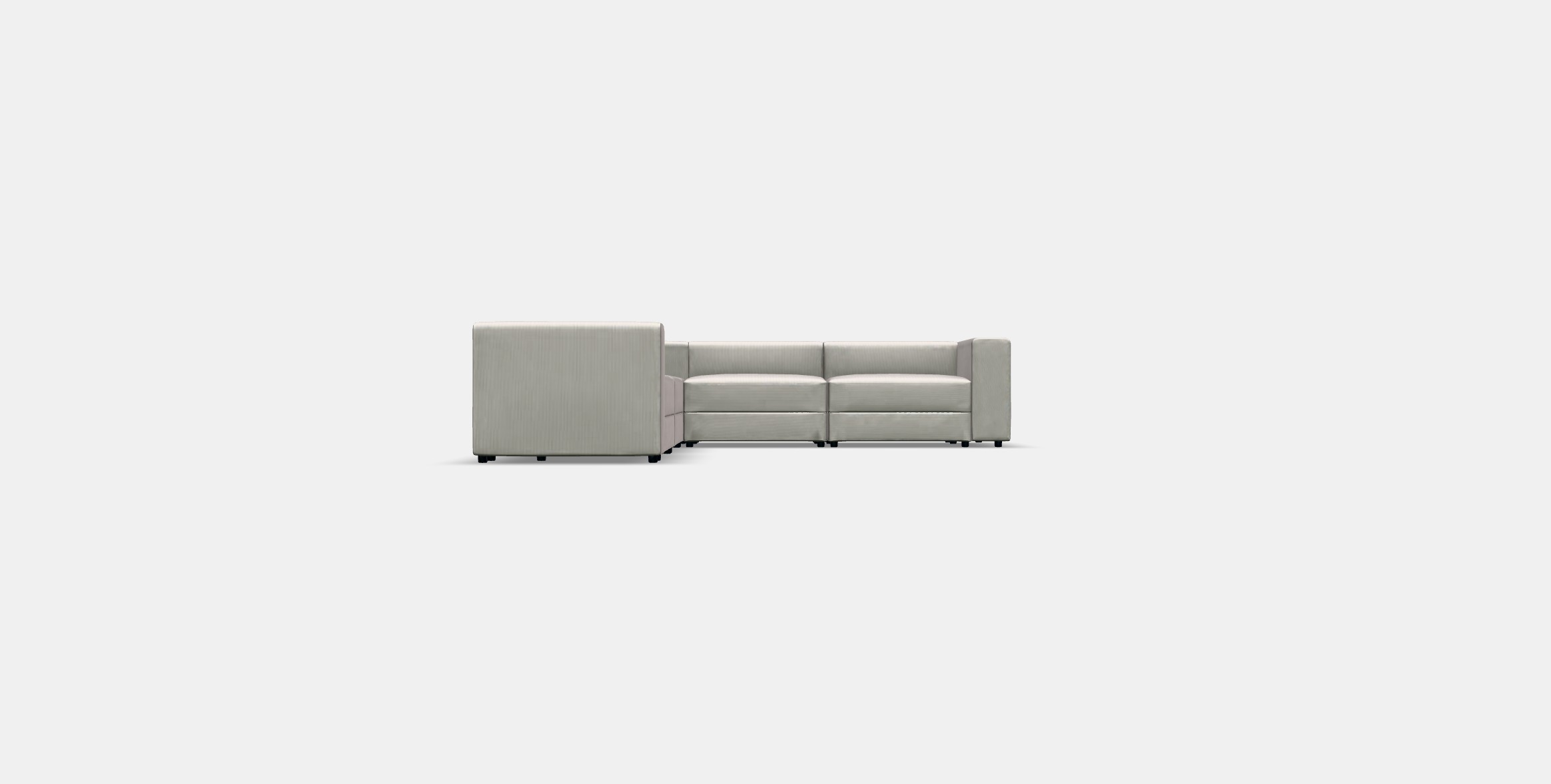 JATTEBO Modular corner sofa 6 seat 3D model_9