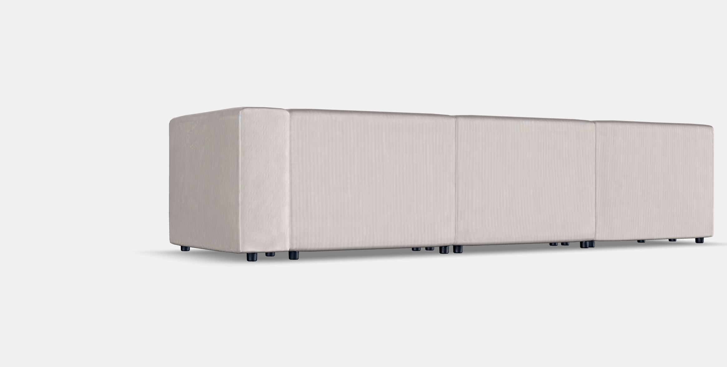 JATTEBO Modular corner sofa 6 seat 3D model_2