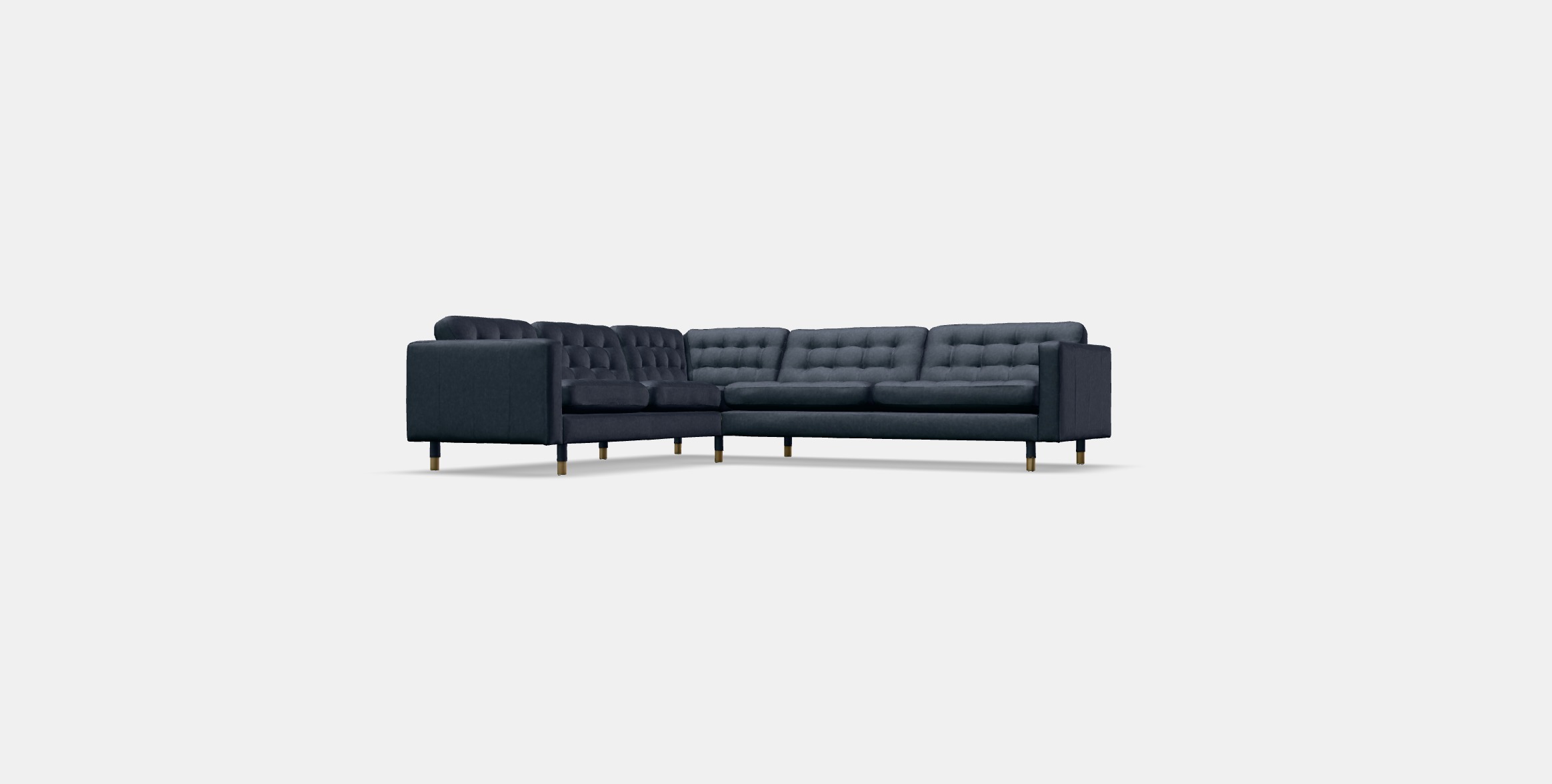 LANDSKRONA Corner sofa 5-seat 6 3D model_12